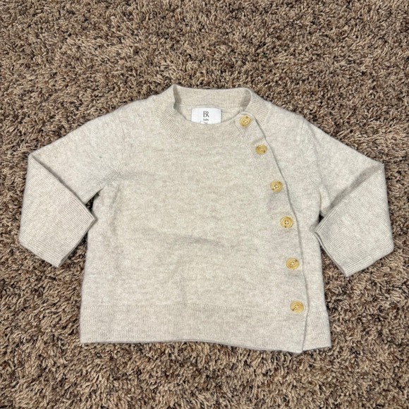 Banana Republic Other - Banana‎ Republic Baby Merino Wool Cashmere Sweater Oatmeal Heather 18-24 Months
